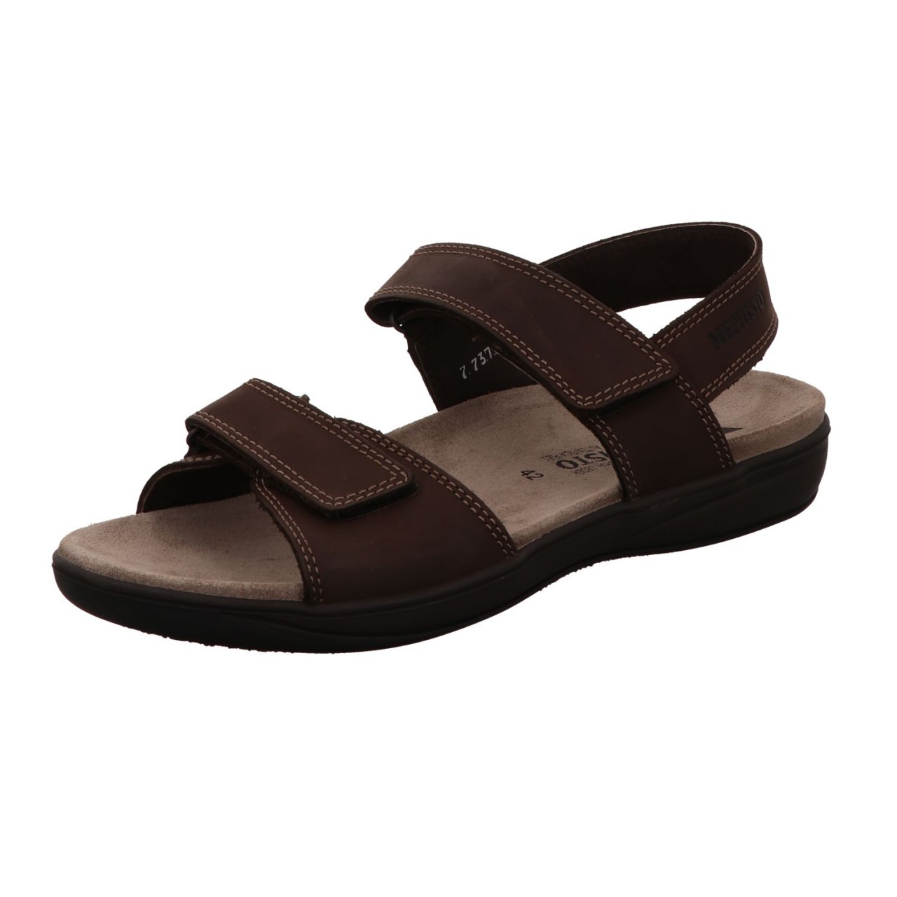 MEPHISTO Komfort Sandalen braun DARK BROWN