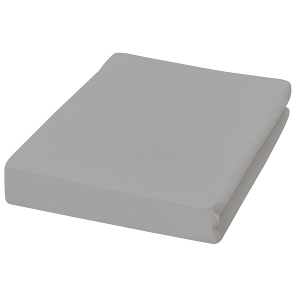 Jersey Spannbetttuch, 180-200 x 200 cm, grau