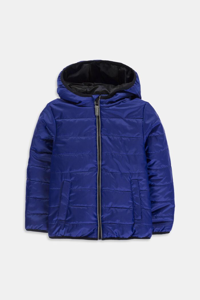 Steppjacke mit Kapuze