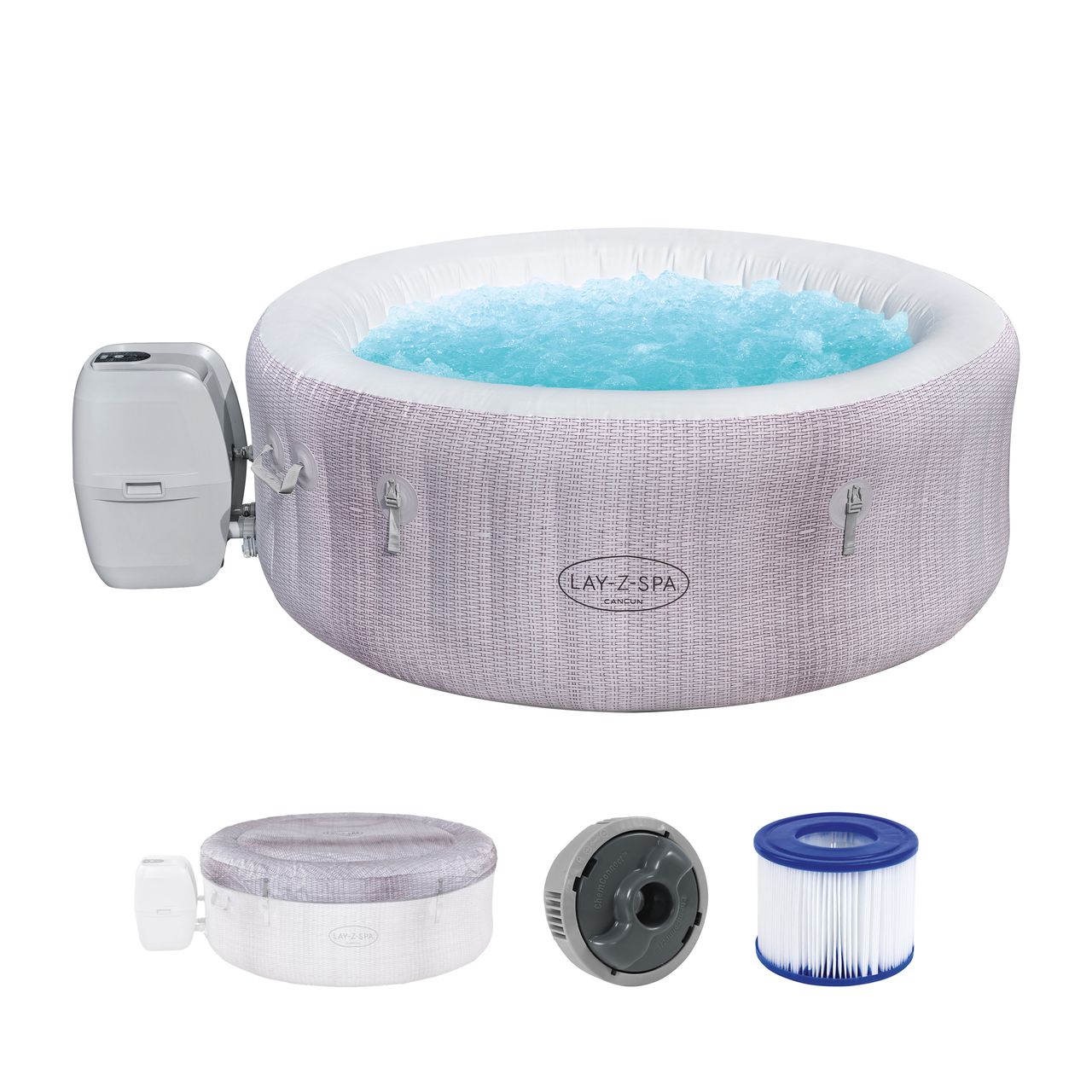 Bestway LAY-Z-SPAWhirlpool Cancun AirJet™ Ø 180 x 66 cm, rund