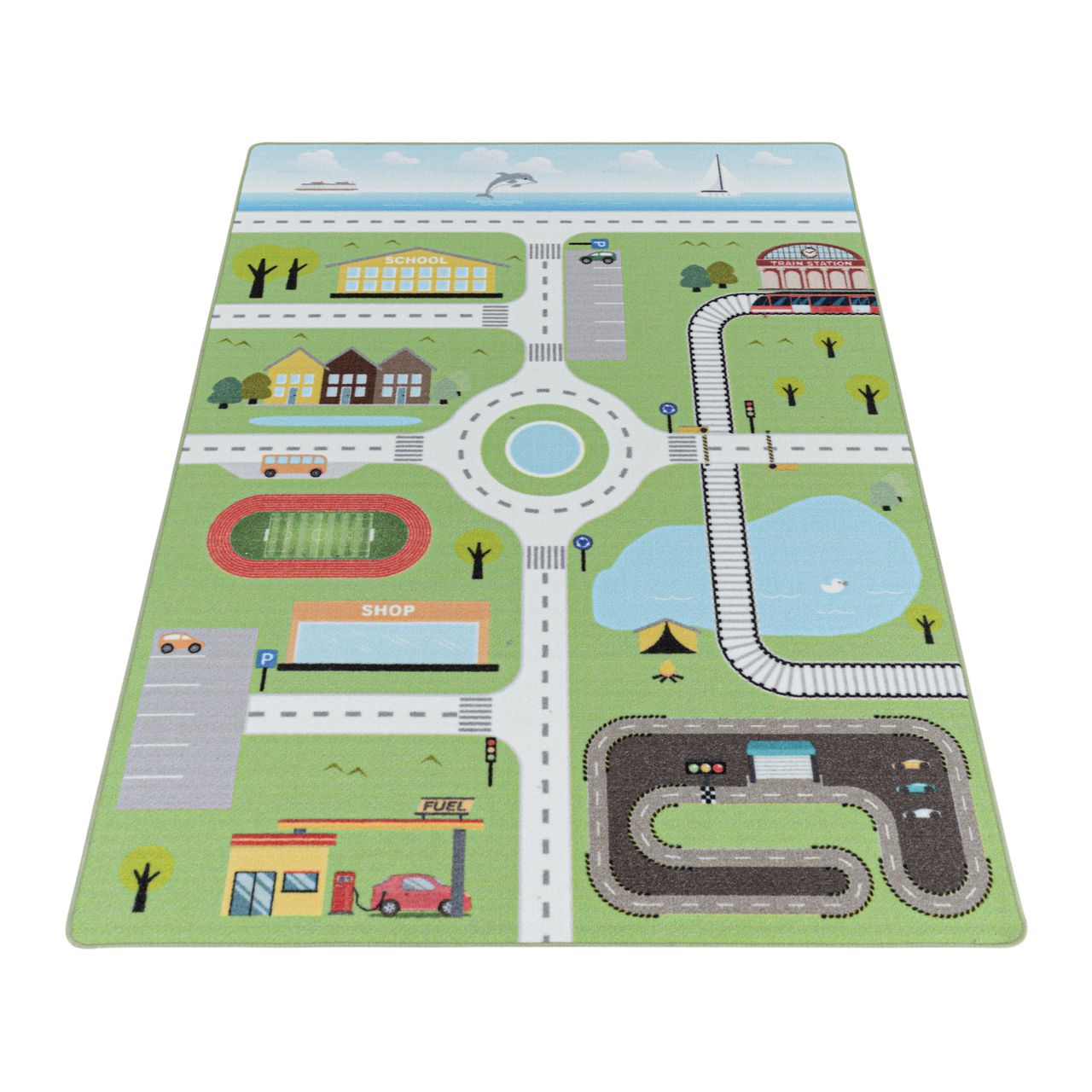 Ayyildiz Teppich, PLAY 2902, GREEN, 160 x 230 cm