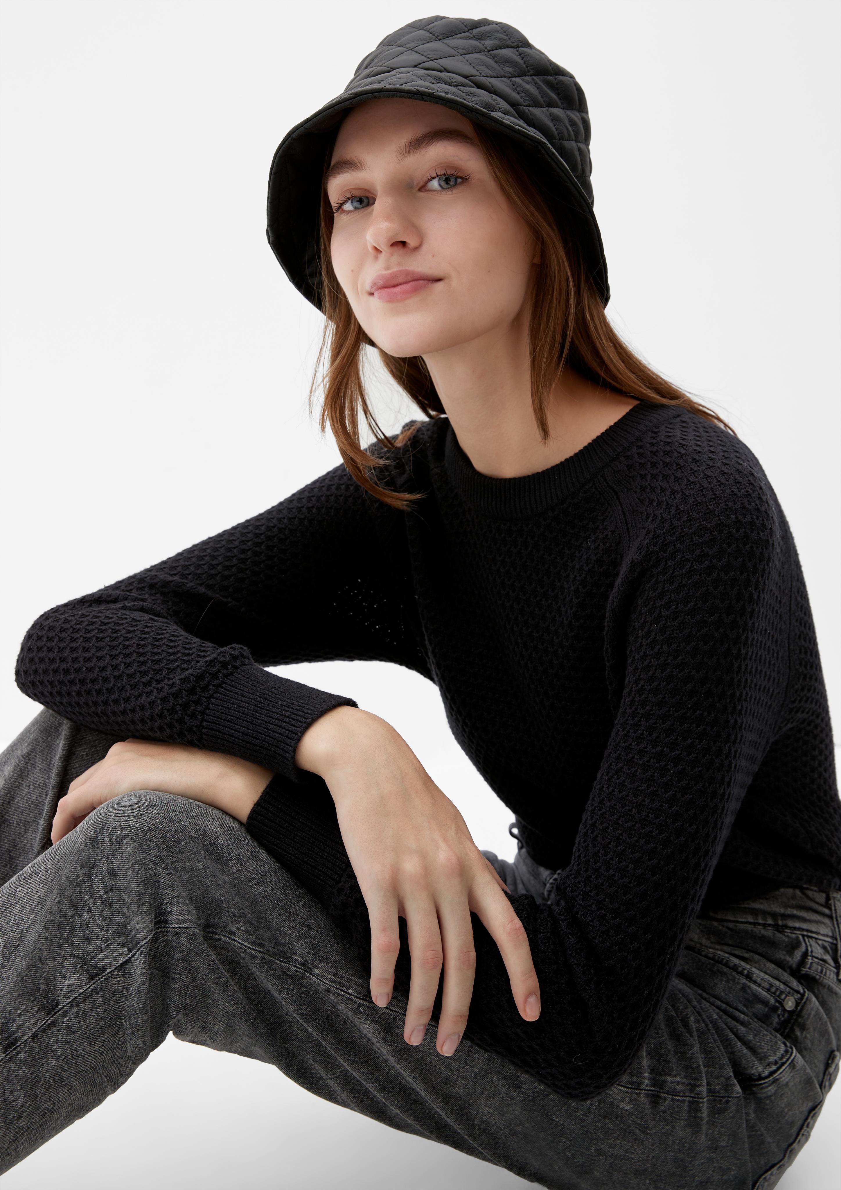 Strickpullover mit Musterstruktur  2125111-9999