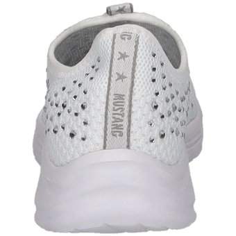 Mustang Slip On Sneaker in weiß