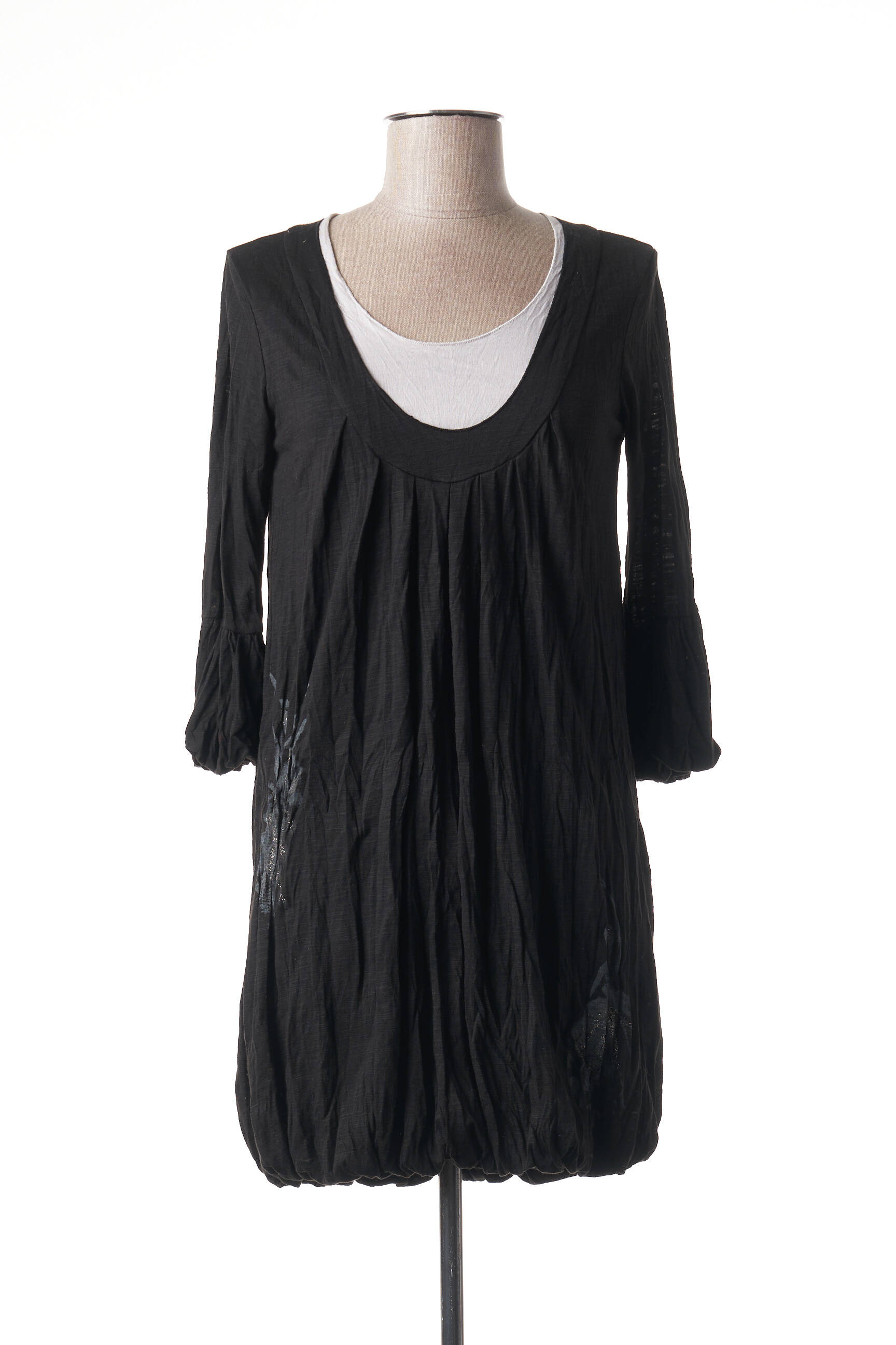 Co2 Tuniquemanchelongue Femme couleur noir