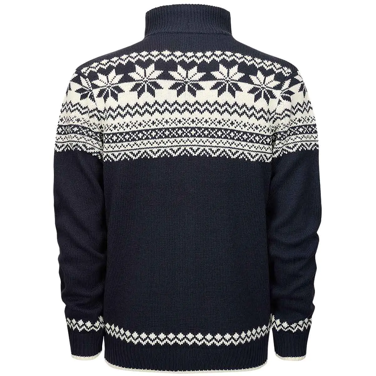 Norweger Strickjacke navy