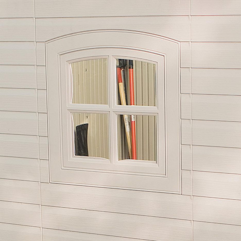 Lifespan 11 x 18.5 feet. Outdoor Storage Shed, 11 x 18.5, Desert Sand