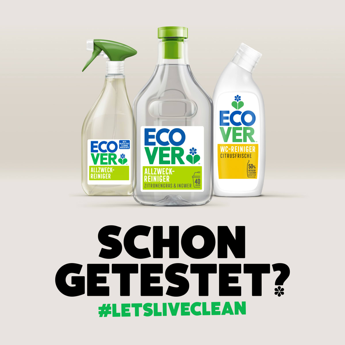 Allzweckreiniger Zitronengras & Ingwer, 1 l