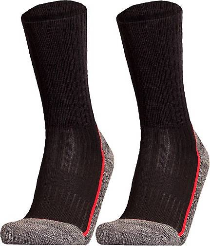 UphillSport Wander-Socken 'SAANA' 2er Pack mit speziell geformter Ferse