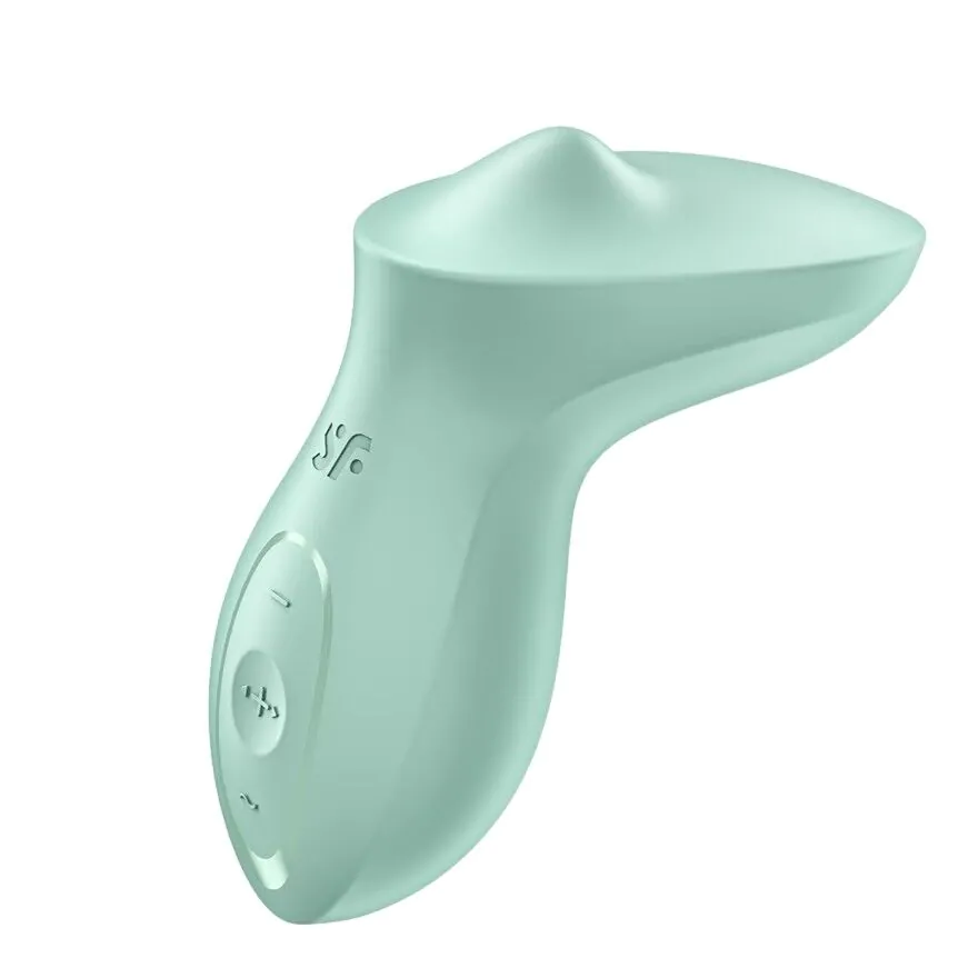 „Satisfyer Exciterrr“ klitorinis vibratorius su karoliukais, mėtinis