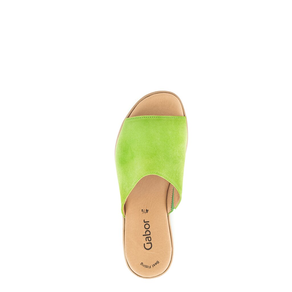 Gabor fashion Pantolette grün