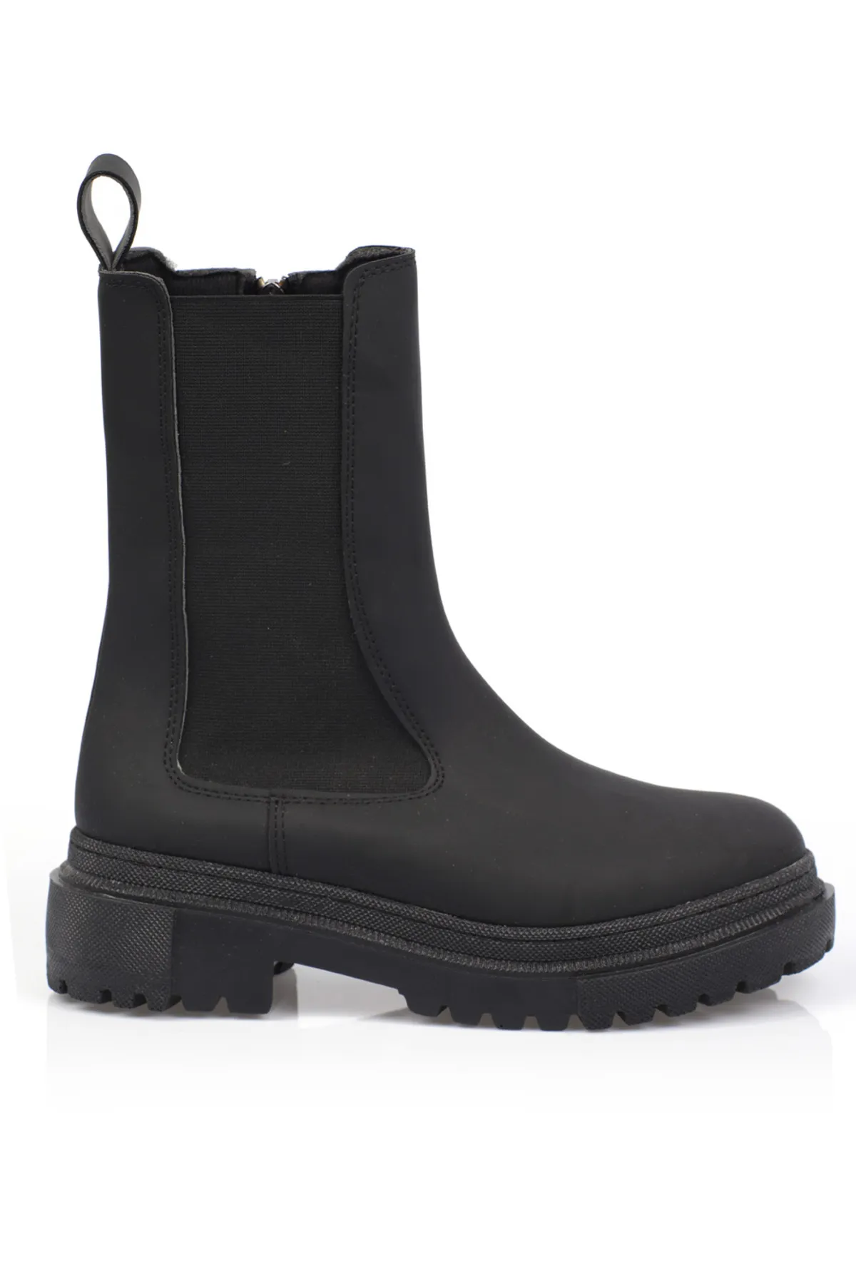 Capone Outfitters  Damenstiefel mit Trak-Sohle und elastischen Seiten