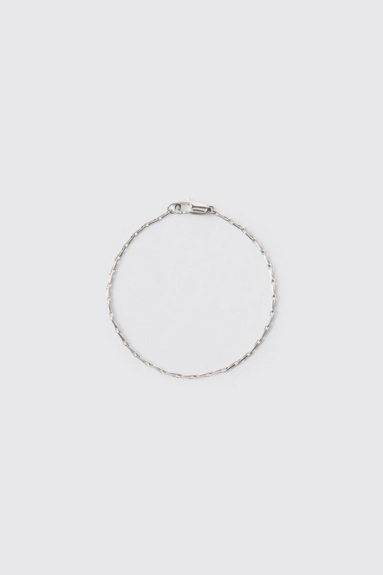 Metall-Armband in Silber