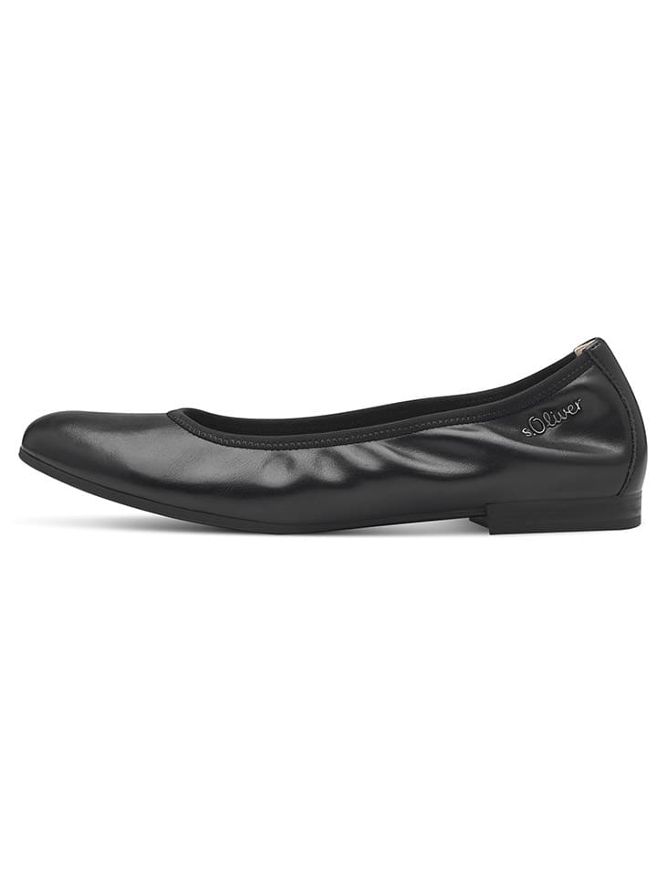 s.Oliver Ballerinas in Schwarz günstig kaufen