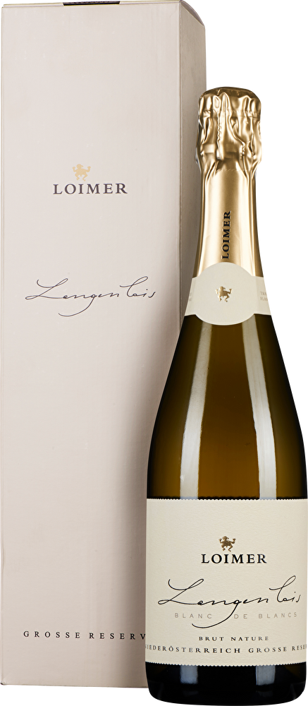 Loimer Sekt Große Reserve Brut Nature Blanc de Blancs Langenlois im Geschenkkarton