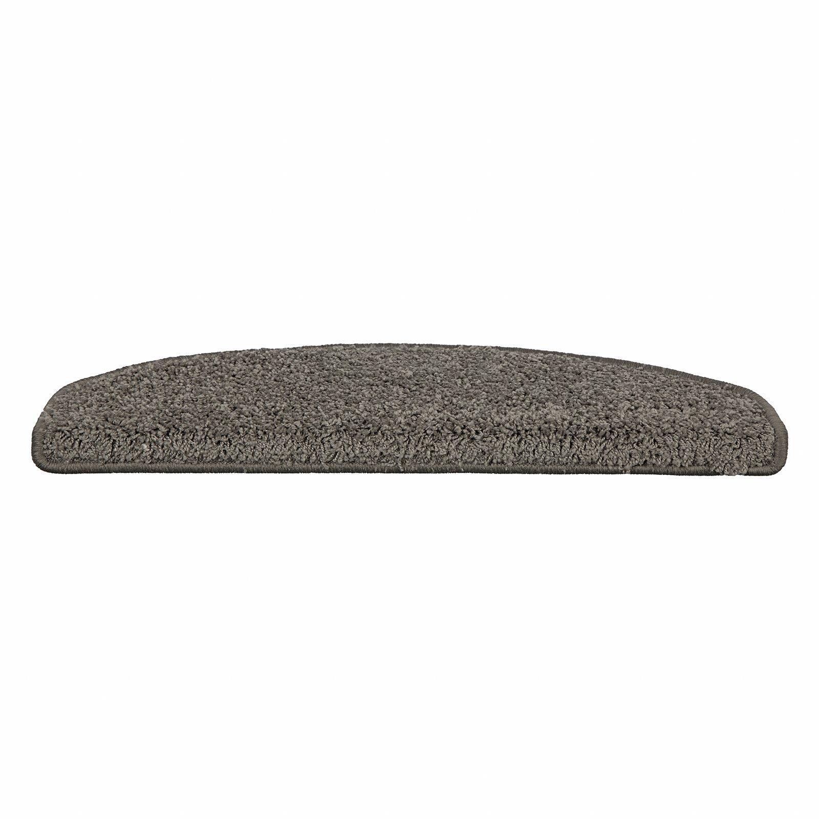 Stufenmatte Shaggy-Stufenmatte Madrid, Treppenschoner, 16 Farben, 2 Varianten, Karat, Halbrund
