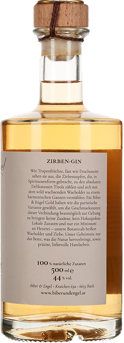 Biber & Engel Zirben-Gin Gold 0,5 Liter