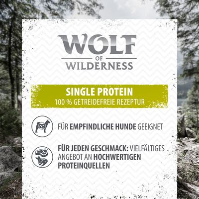 Wolf of Wilderness Adult Einzeldose 1 x 400 g