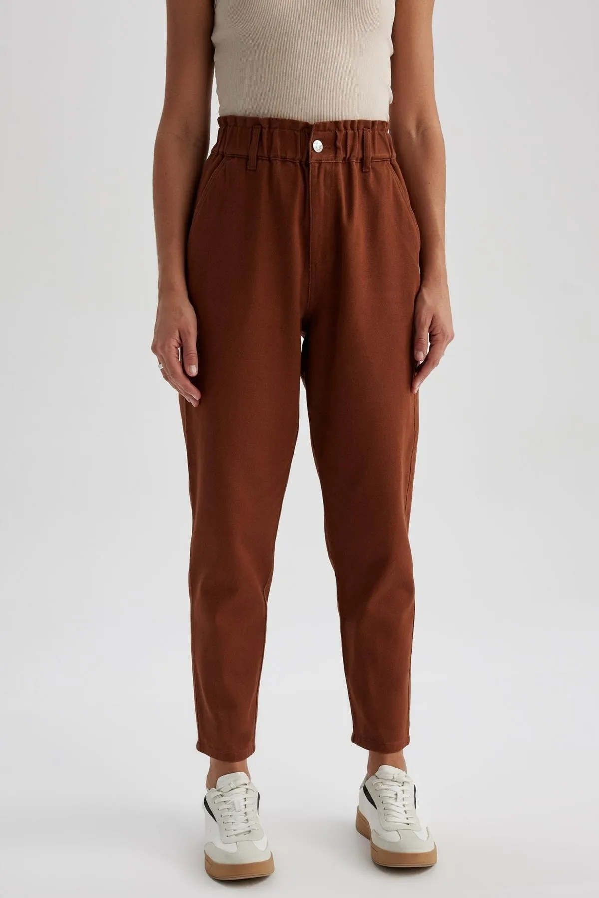 DeFacto  Baggy-Hose aus Gabardine 100 Baumwolle S2790az23wn