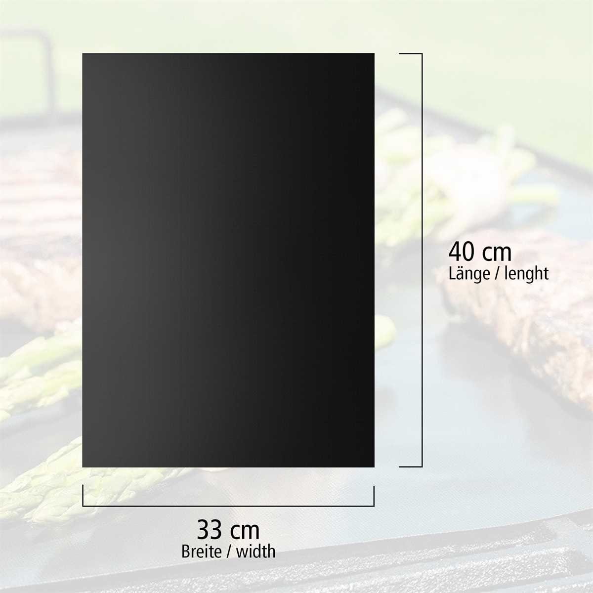 Lantelme Backmatte 2 Stück Set Backmatten, (2-tlg), 33x40cm für Backblech