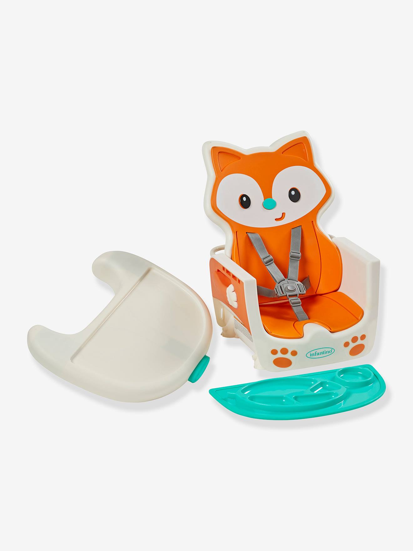Infantino Baby 3-in-1-Hochstuhl INFANTINO, Fuchs - orange