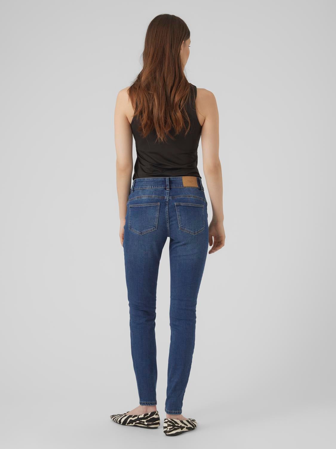VMKIMMI Mid Rise Slim Fit Jeans
