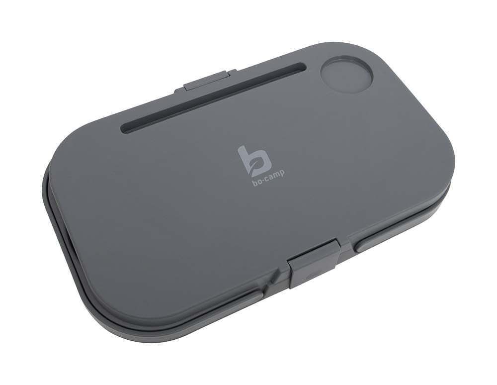 Bo-Camp 17 Liter faltbarer Mülleimer mit Tischplatte