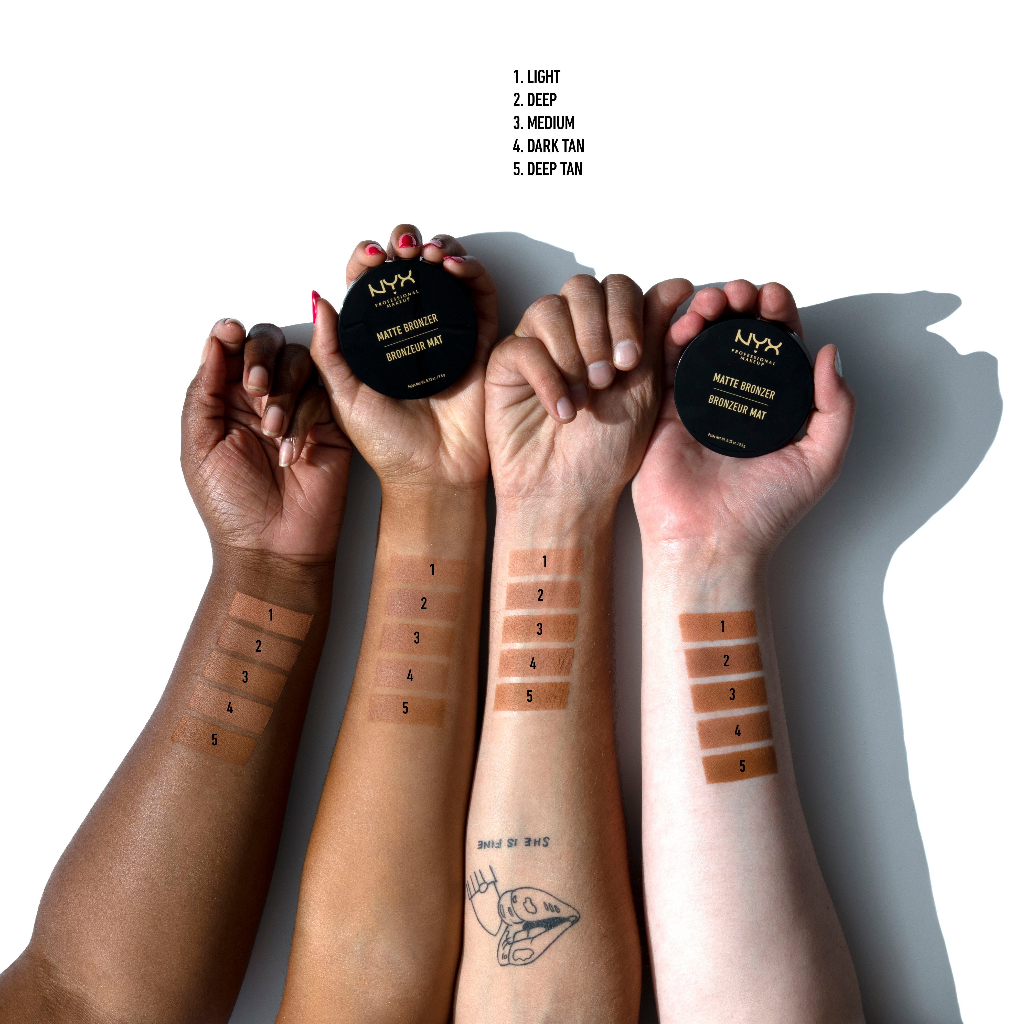 NYX Bronzer-Puder NYX Professional Makeup Matte Bronzer