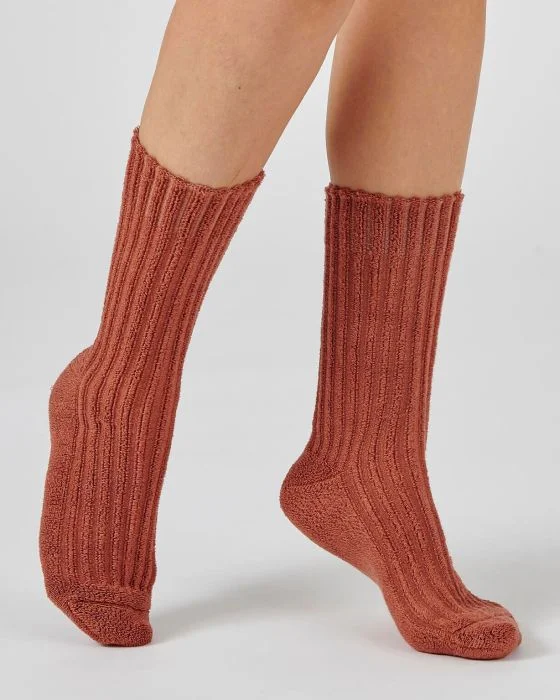 Chaussettes à côte bouclette Thermolactyl