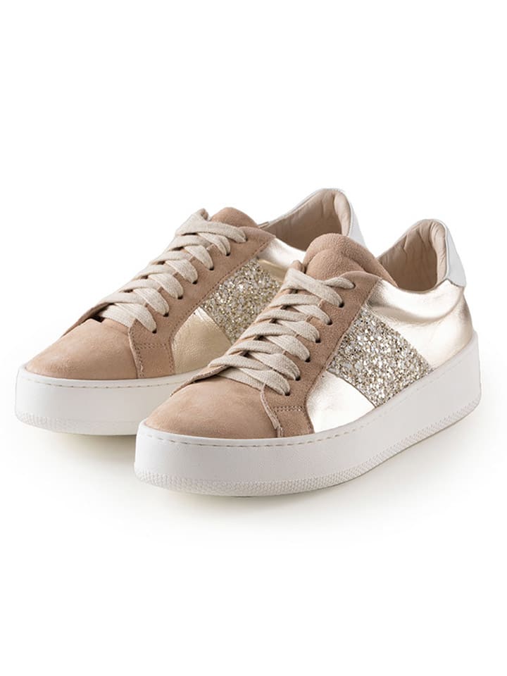 Anna Morellini Leder-Sneakers 