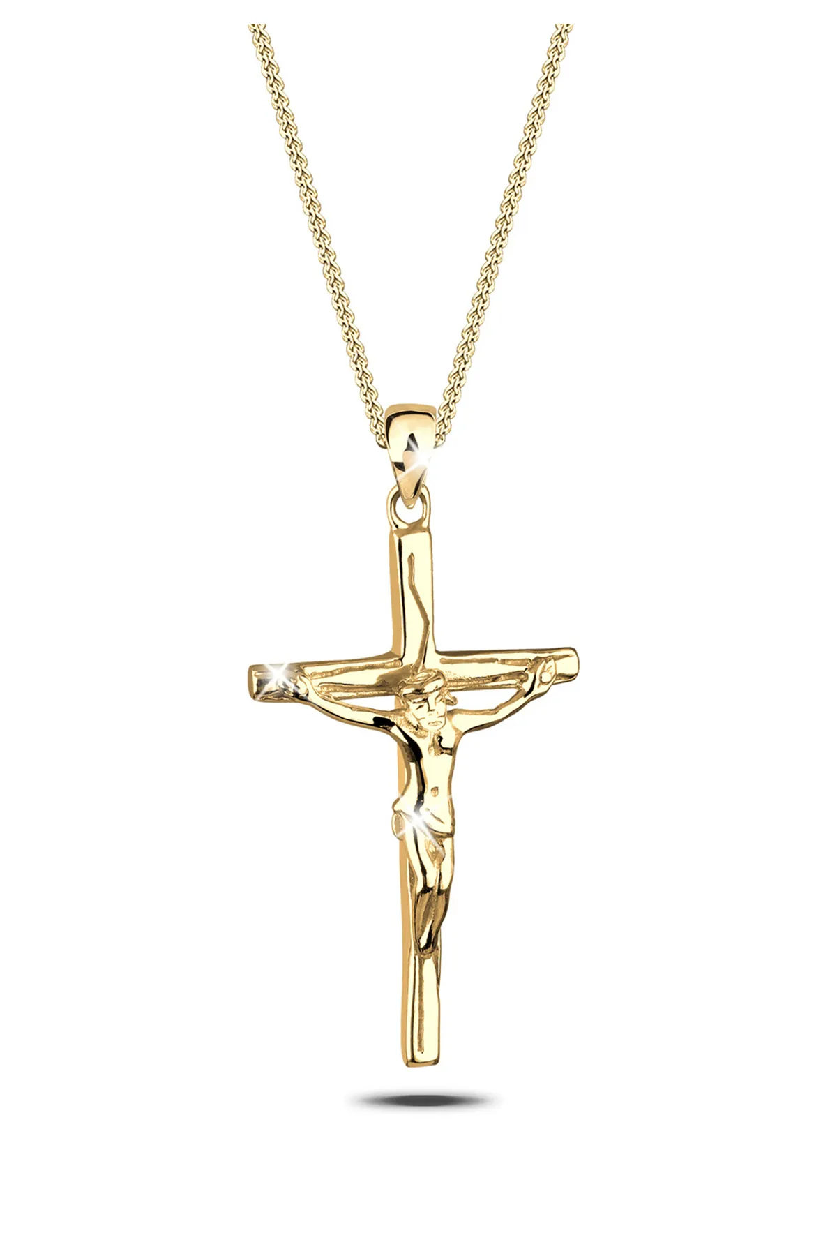 ELLI  Halskette Kreuz Jesus Konfirmation Kommunion 925 Silber