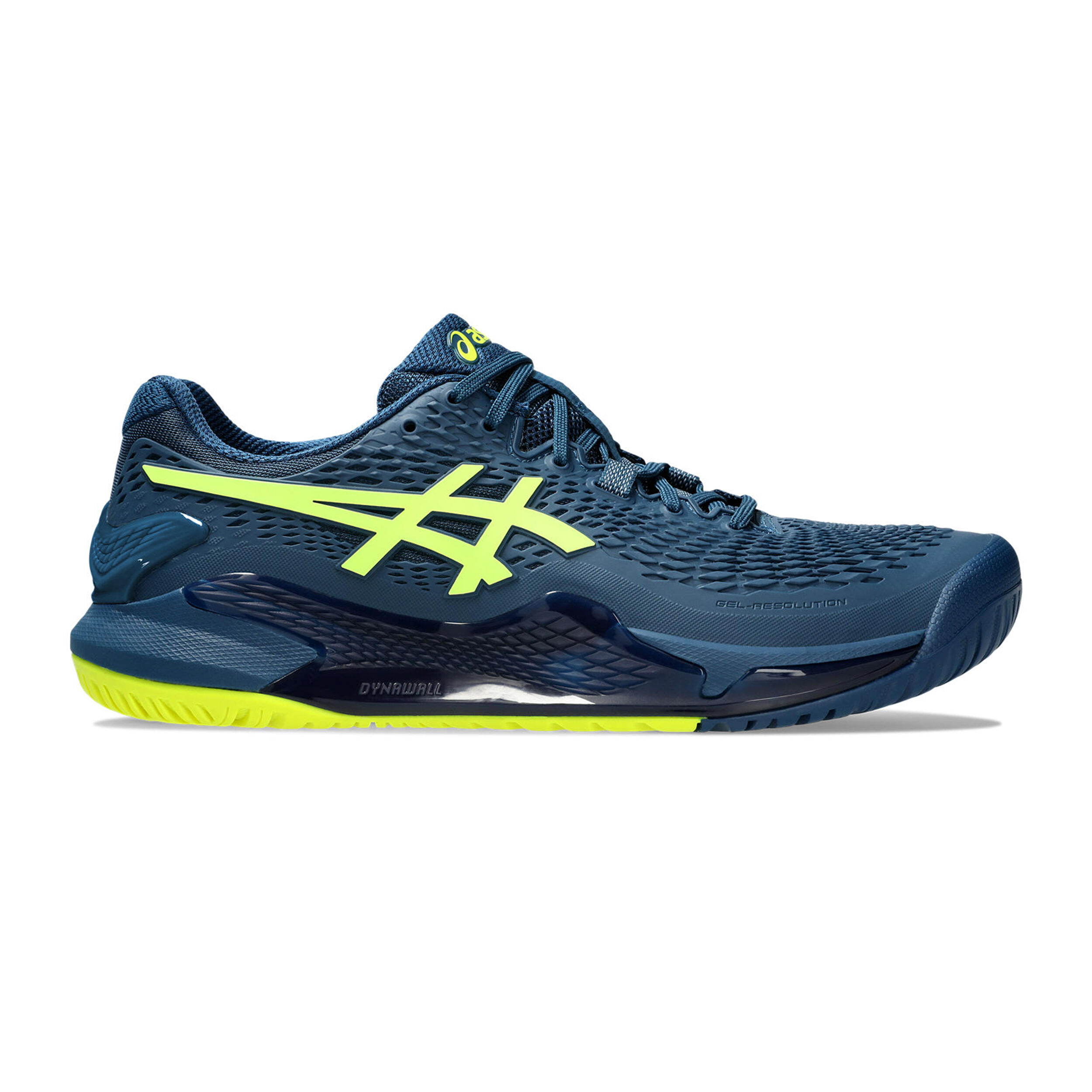 Gel-Resolution 9 Allcourtschuh Herren - Blau, Gelb