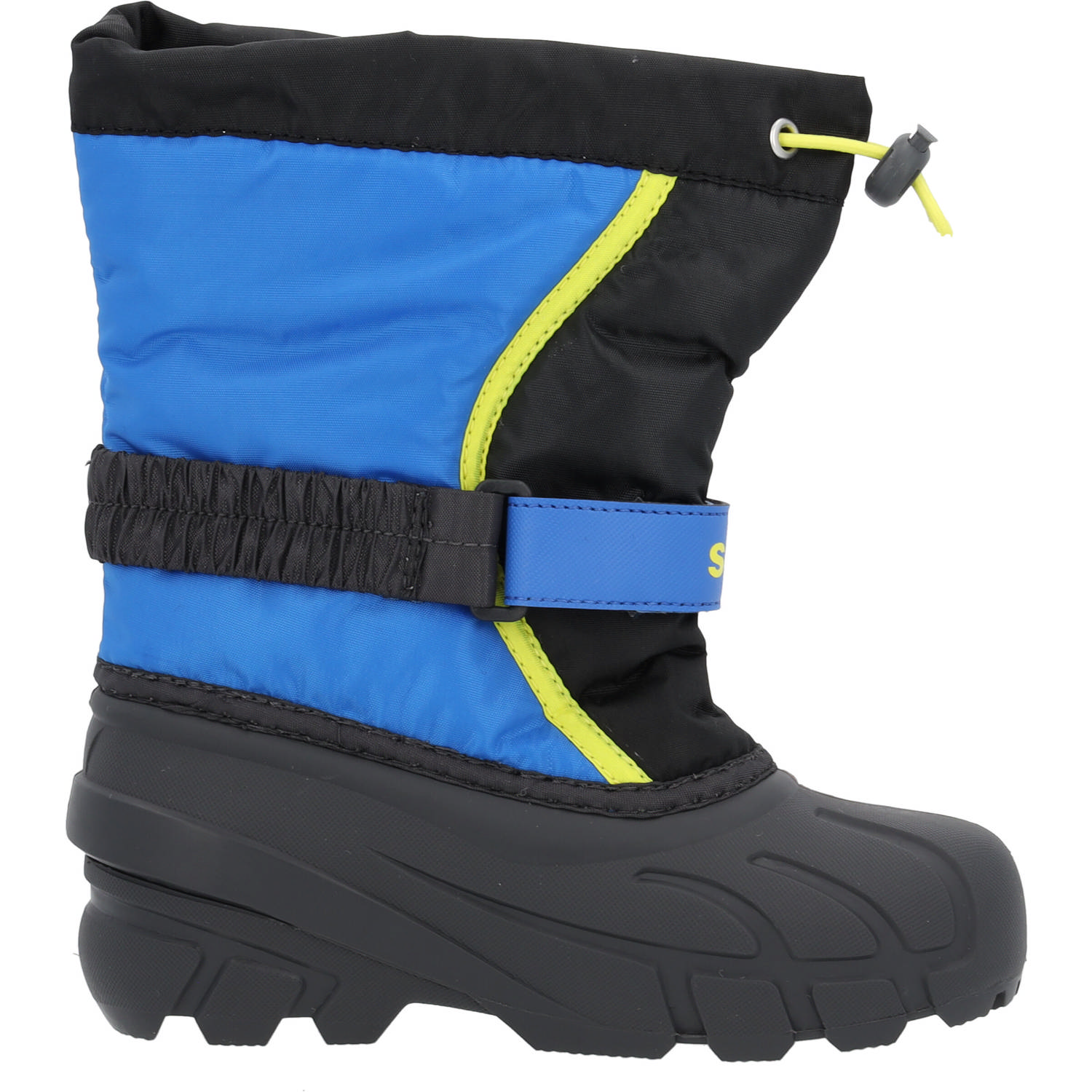 Sorel Childrens/Youth Flurry NC 1965 M, Winterstiefel, Kinder, schwarz/blau/lemon
