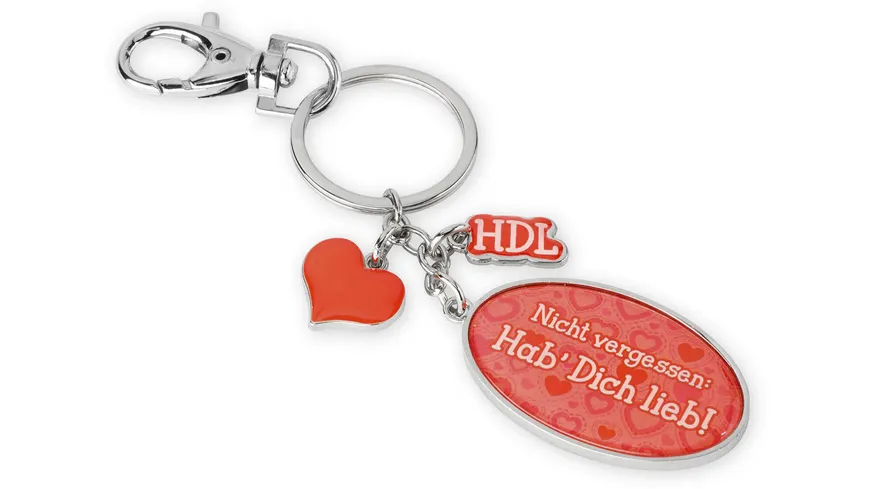 my beautytree Schlüsselanhänger »Nicht vergessen: Hab' Dich lieb!«