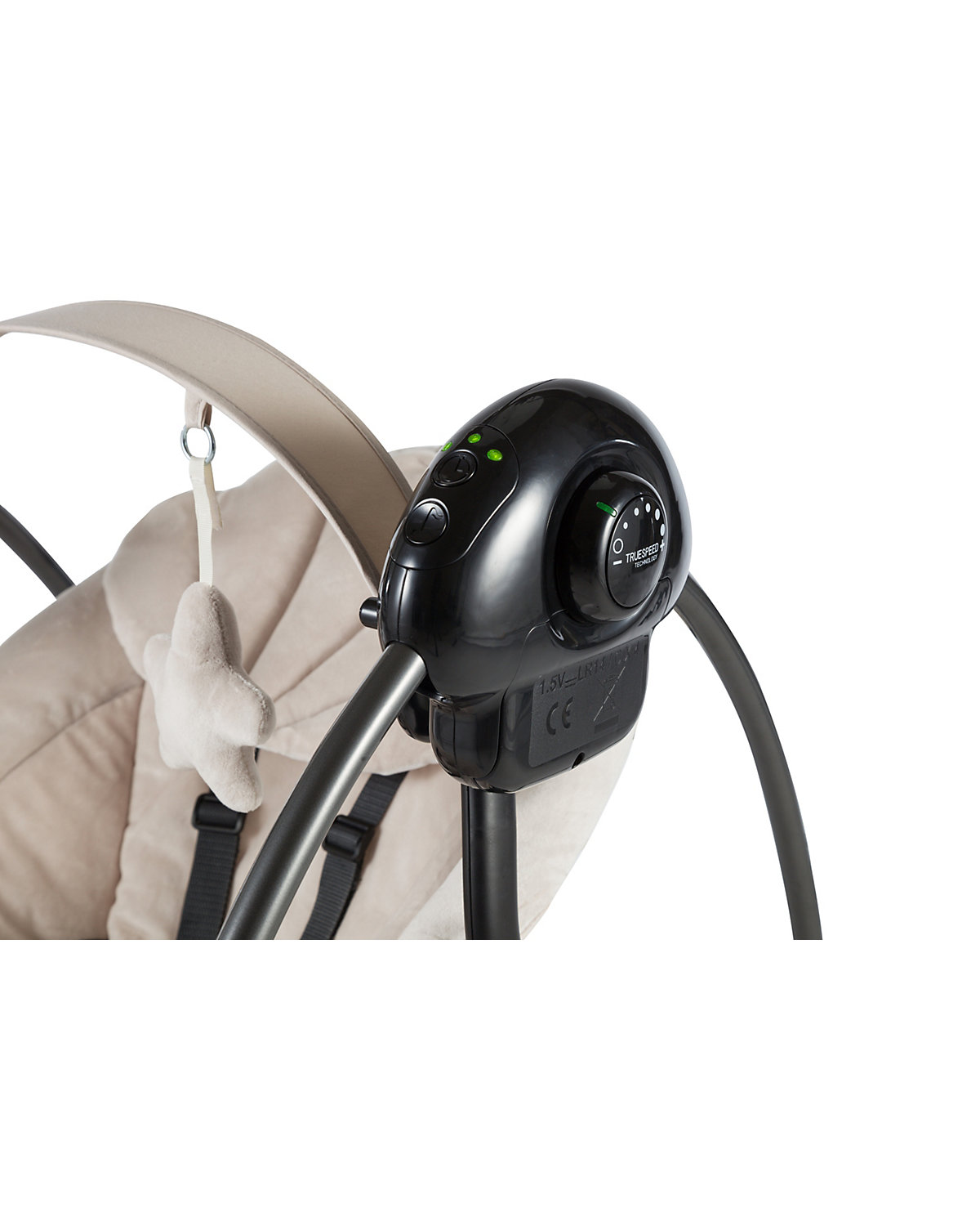 Babywippe X Adventure Elektrische Babyschaukel / Baby Swing Velvet