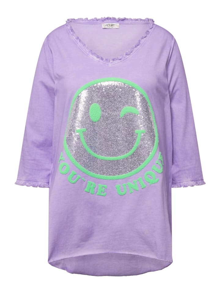 Angel of Style Longshirt in flieder günstig kaufen