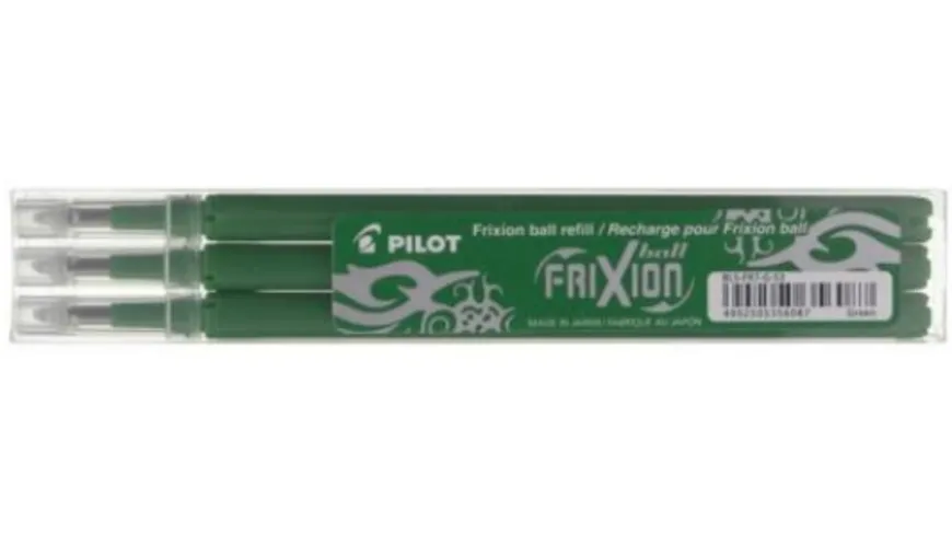 PILOT Tintenrollermine FRIXION Ball 3er grün