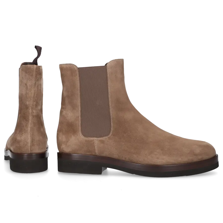Truman's - Chelsea Boots 9462 Veloursleder - grau