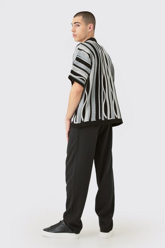 Gerade Hose mit Kordelzug