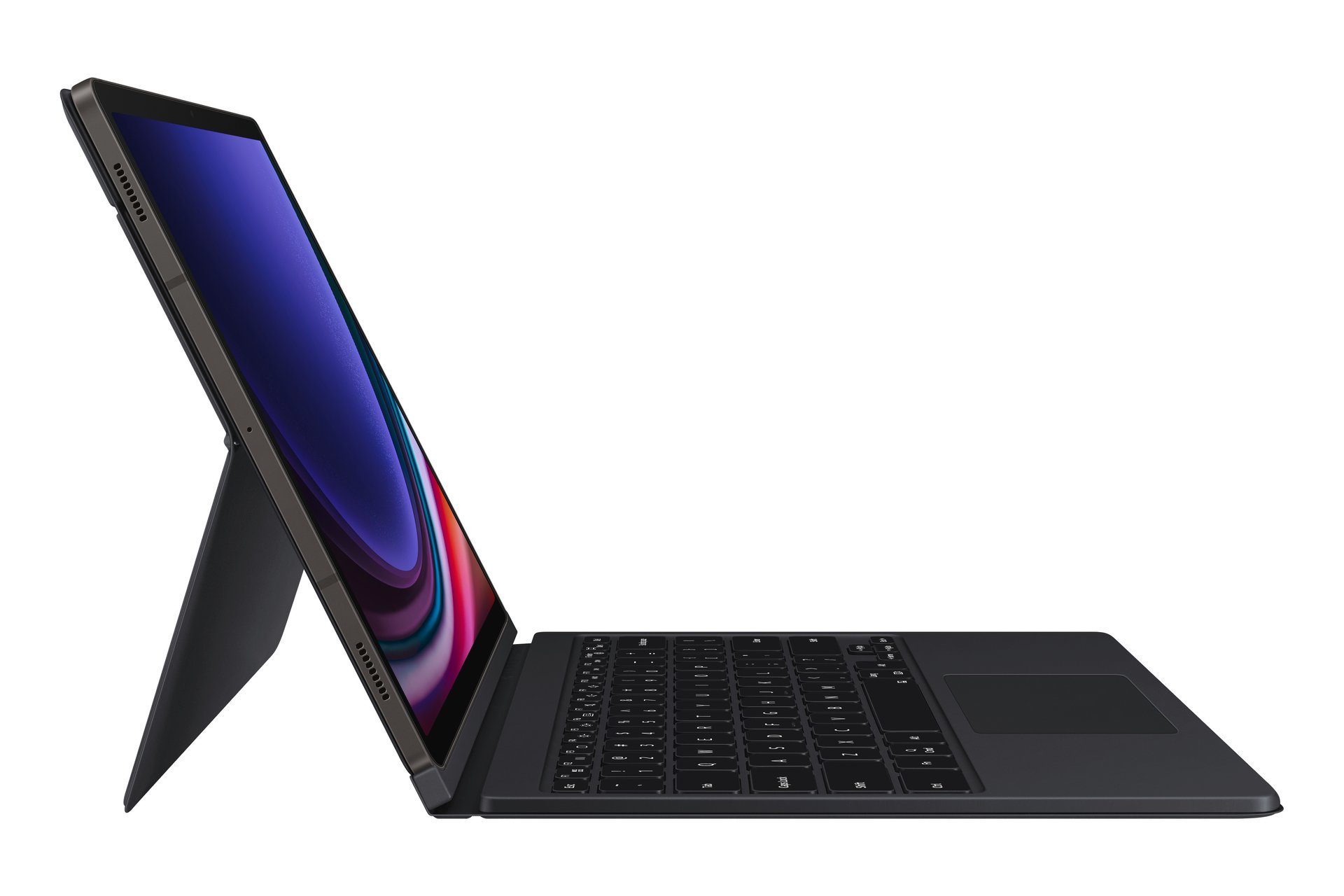 Samsung Tablet-Hülle Book Cover Keyboard, für Samsung Galaxy Tab S9+