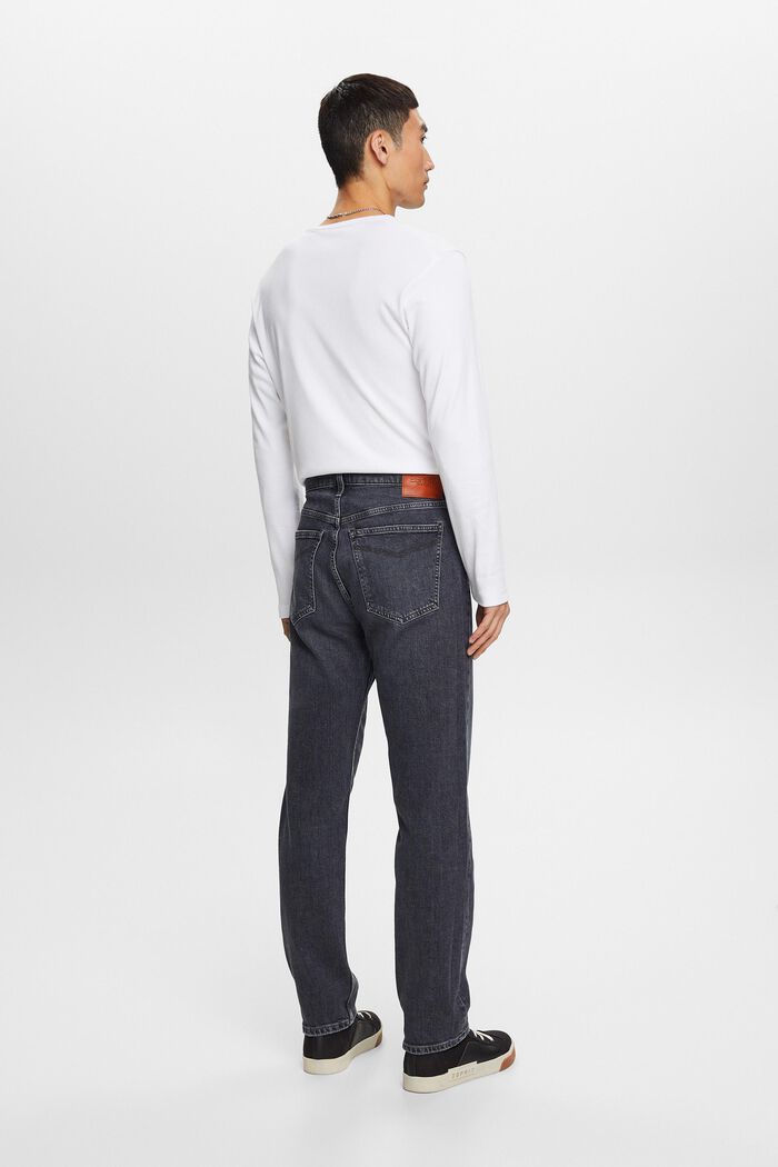 Lockere Retro-Jeans mit mittlerer Bundhöhe
