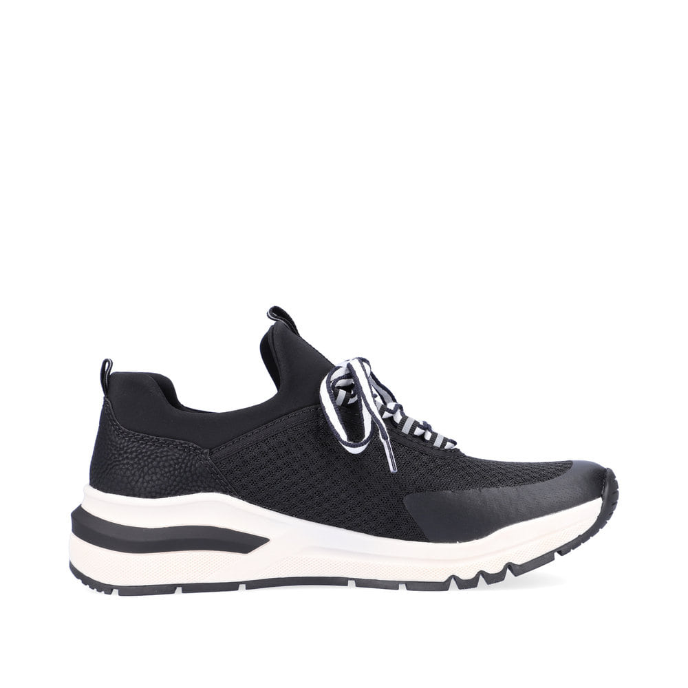 Rieker Damen Slipper nachtschwarz
