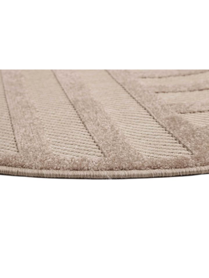 ESPRIT Outdoorteppich Spirit in beige, sand günstig kaufen 120 cm rund