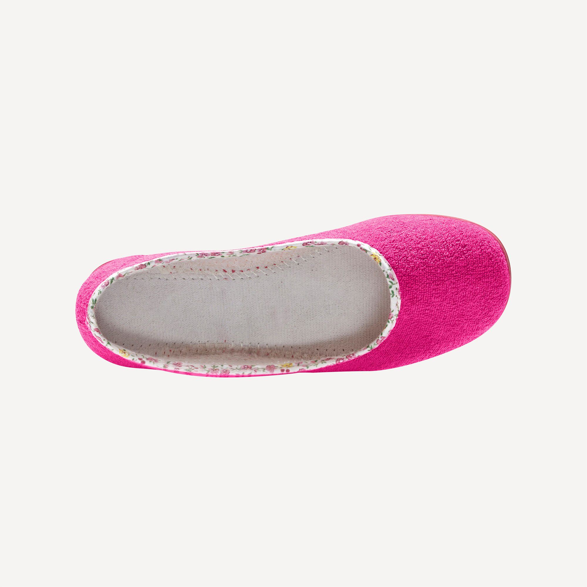 Ballerine d'intérieur éponge unie