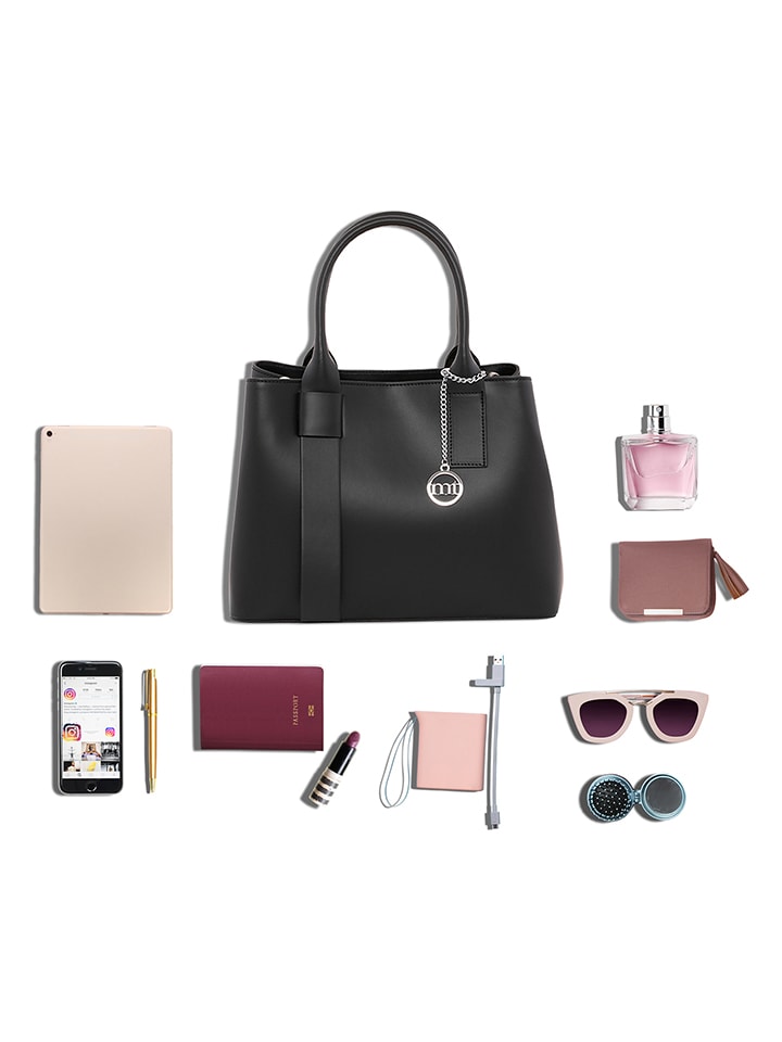 Mia Tomazzi Leder-Henkeltasche 