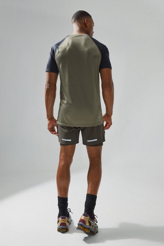 Man Active Gym Raglan T-Shirt
