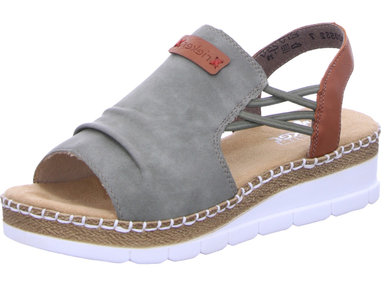 RIEKER Klassische Sandalen grün