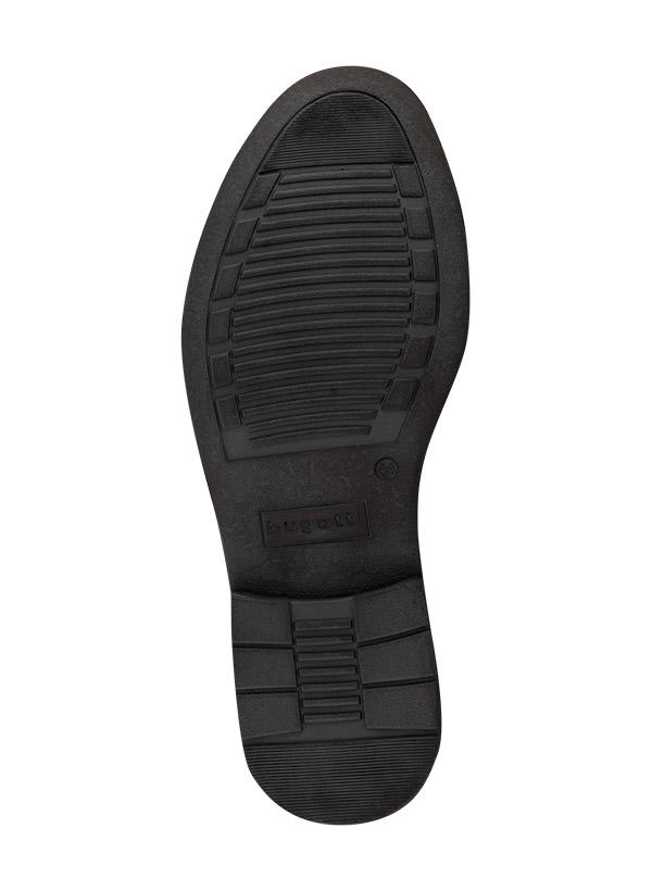 bugatti, Chelsea Boots, Veloursleder, dunkelgrau