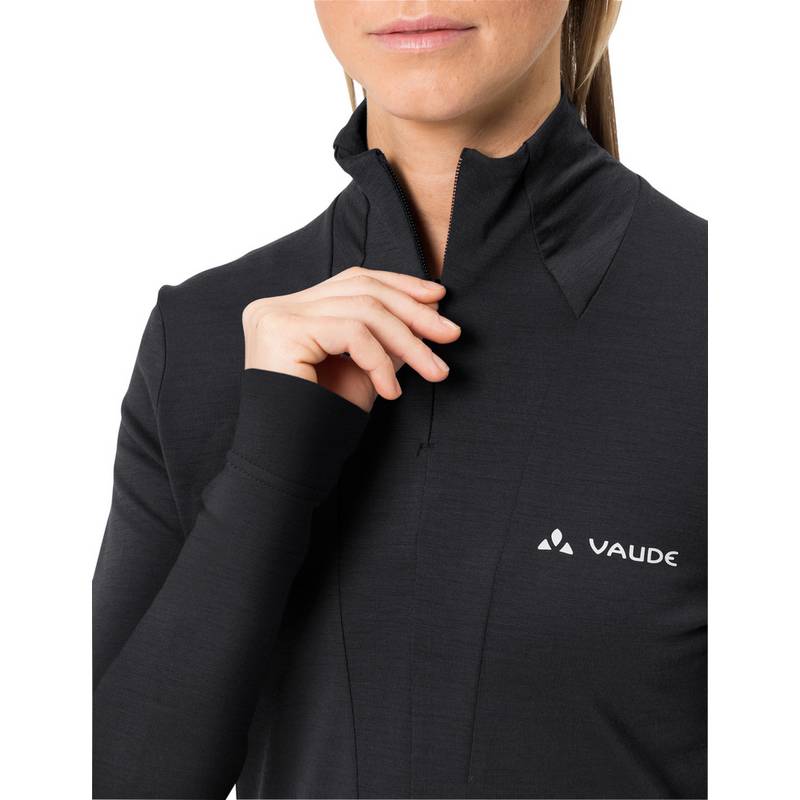 VAUDE Women's Monviso Wool Halfzip Shirt Sweatshirt Damen
