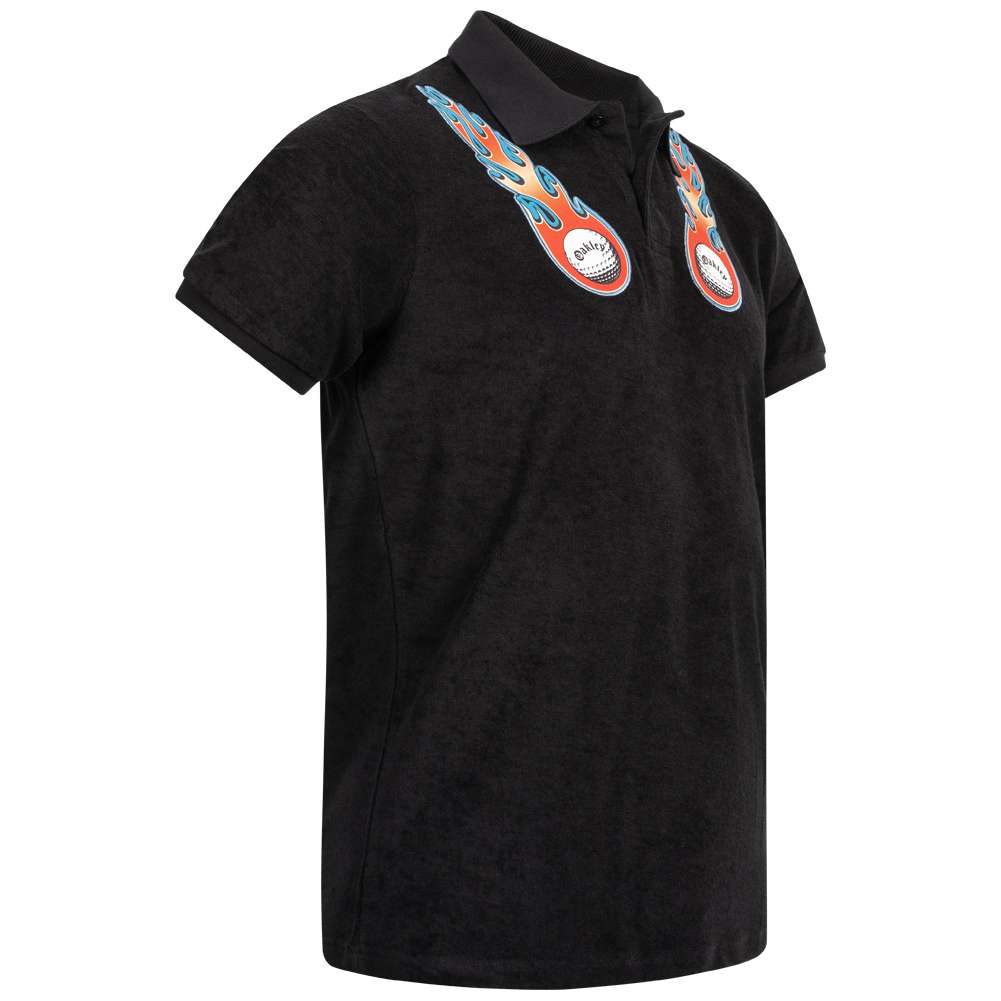 Oakley Golf Flame Terry Herren Polo-Shirt 434445-02E