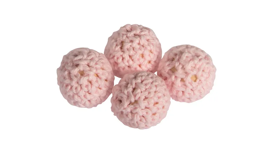 Rayher Häkelperlen , 16mm ø Rose